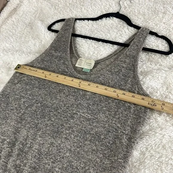 Saturday Sunday By Anthropologie jumpsuit Womens Large Cloud Fleece Romper - Picture 7 of 12